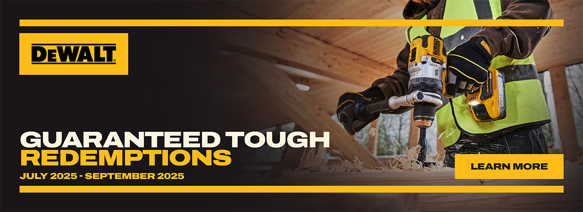 DEWALT GUARANTEED TOUGH REDEMPTIONS