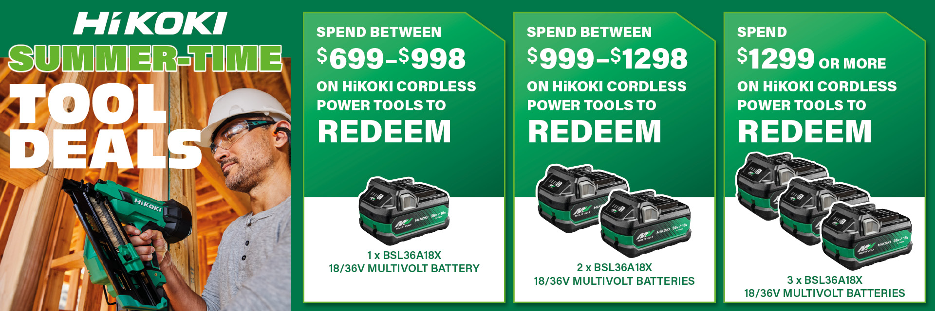 HIKOKI SUMMER-TIME TOOL DEALS | OCT 2025-MAR 2026
