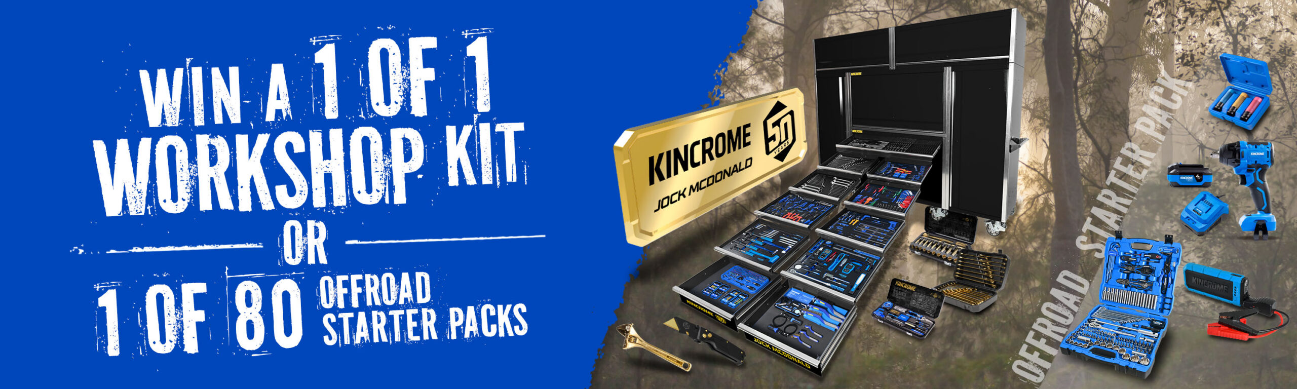 WIN THE ULTIMATE KINCROME BUSH MECHANIC SETUP